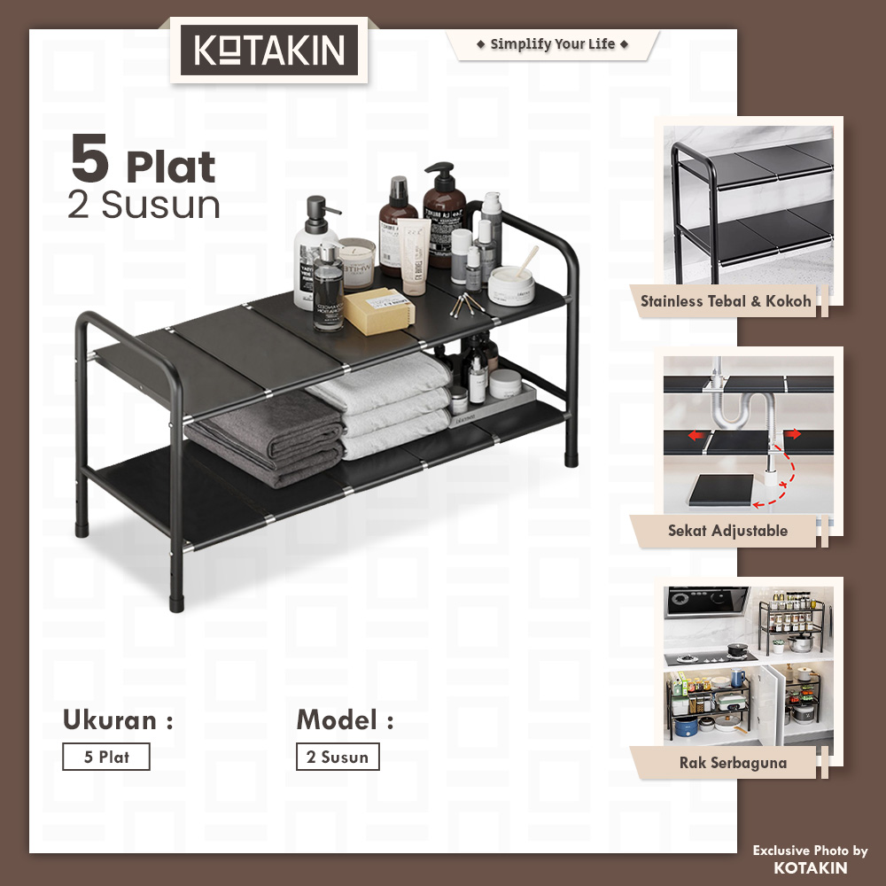 Rak Sink Dapur 1002
